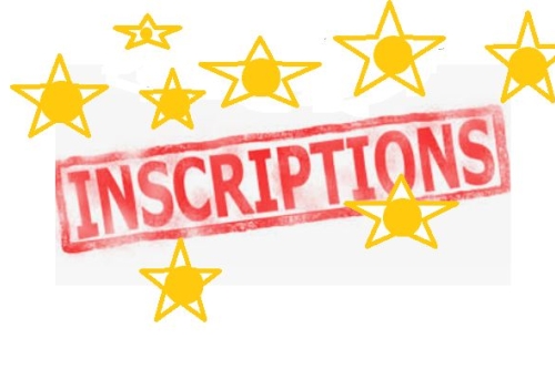 INSCRIPTIONS