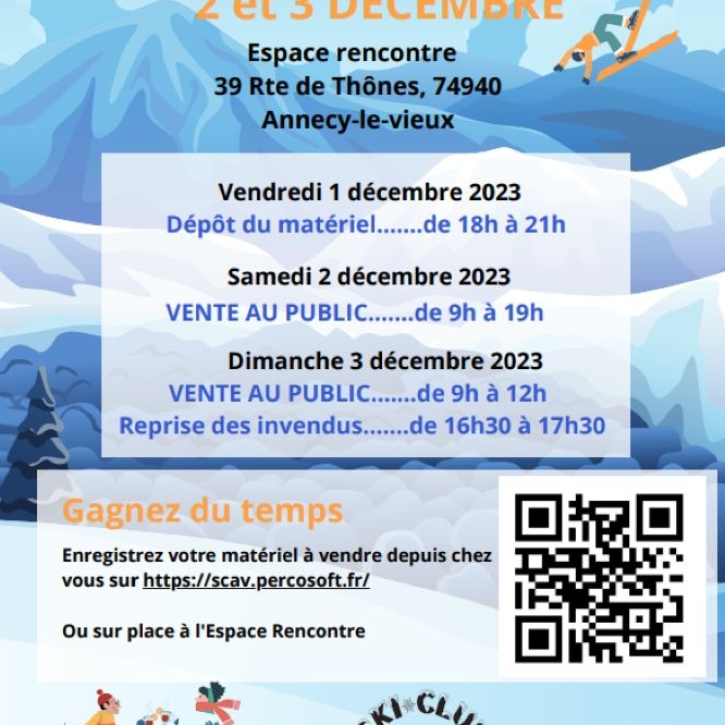 BOURSE AUX SKIS