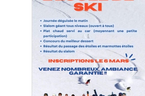 FETE DE L'ECOLE DE SKI