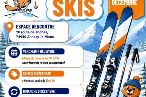 BOURSE AUX SKIS